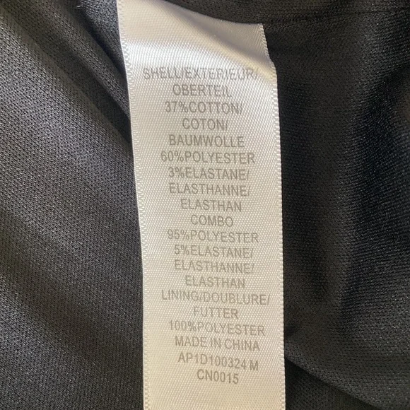 Adrianna Papell Black/white cap sleeve bodycon dress Size 14 - Picture 7 of 10